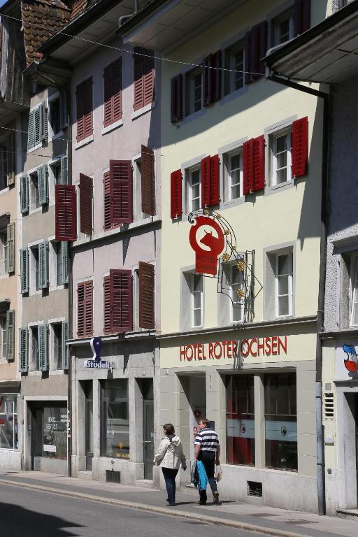 Hotel Roter Ochsen Solothurn Exterior foto
